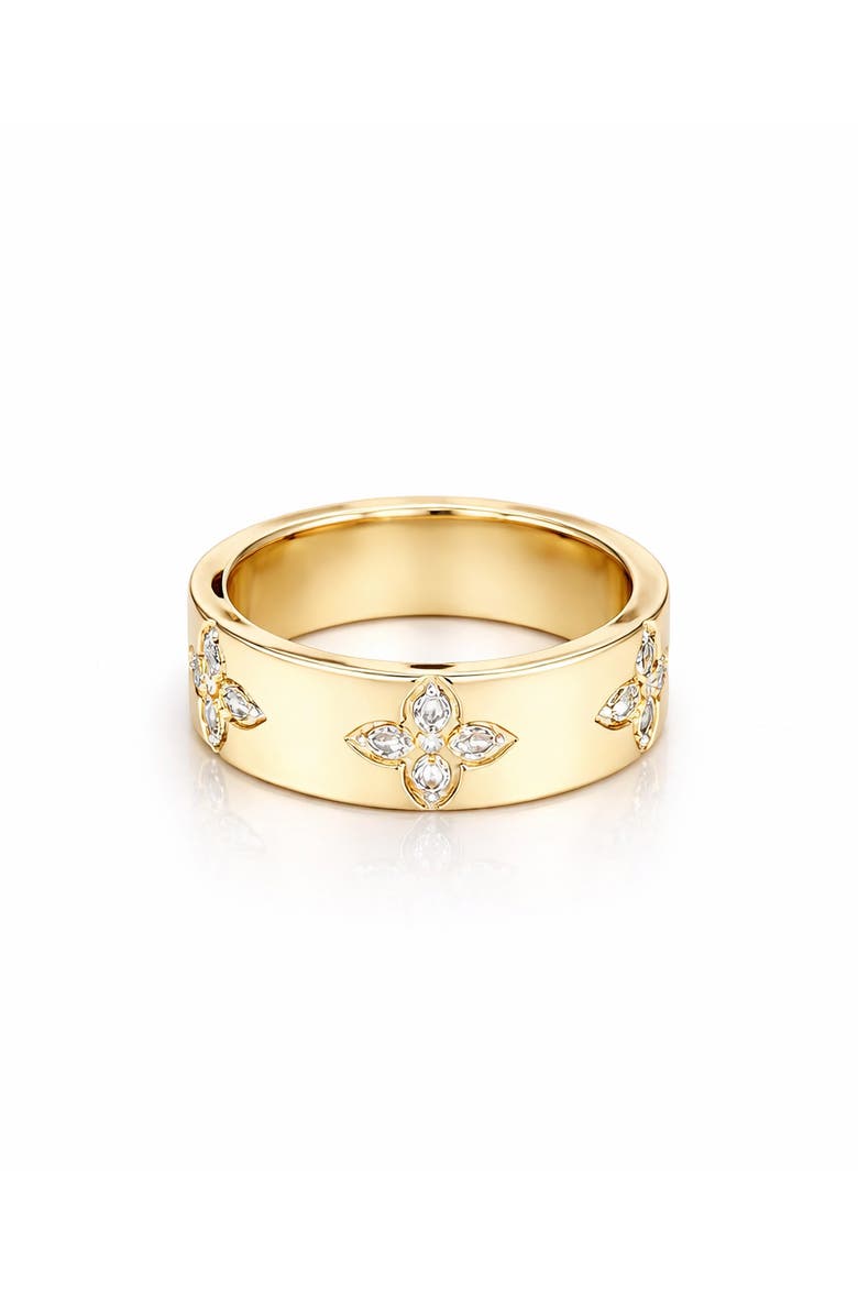Juvell Cubic Zirconai Ring, Main, color, Yellow Gold