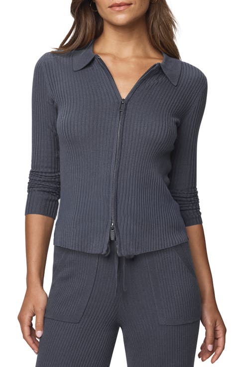 Georgie Two-Way Zip Sweater