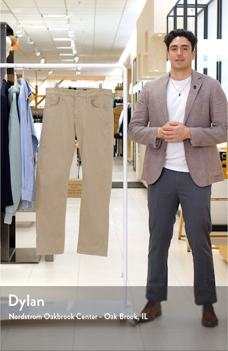 Zach Straight Leg Twill Pants, sales video thumbnail