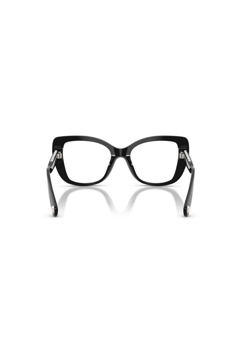51mm Butterfly optical glasses, Alternate, color, Black