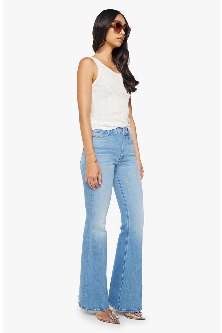 The Doozy High Waist Flare Jeans, Alternate, color, ROOM SERVICE