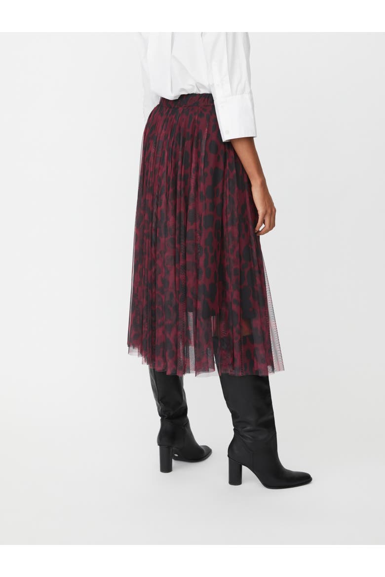 MaScarlet Skirt, Alternate, color, Tawny Port