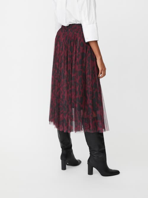 Masai Copenhagen Mascarlet Skirt In Burgundy