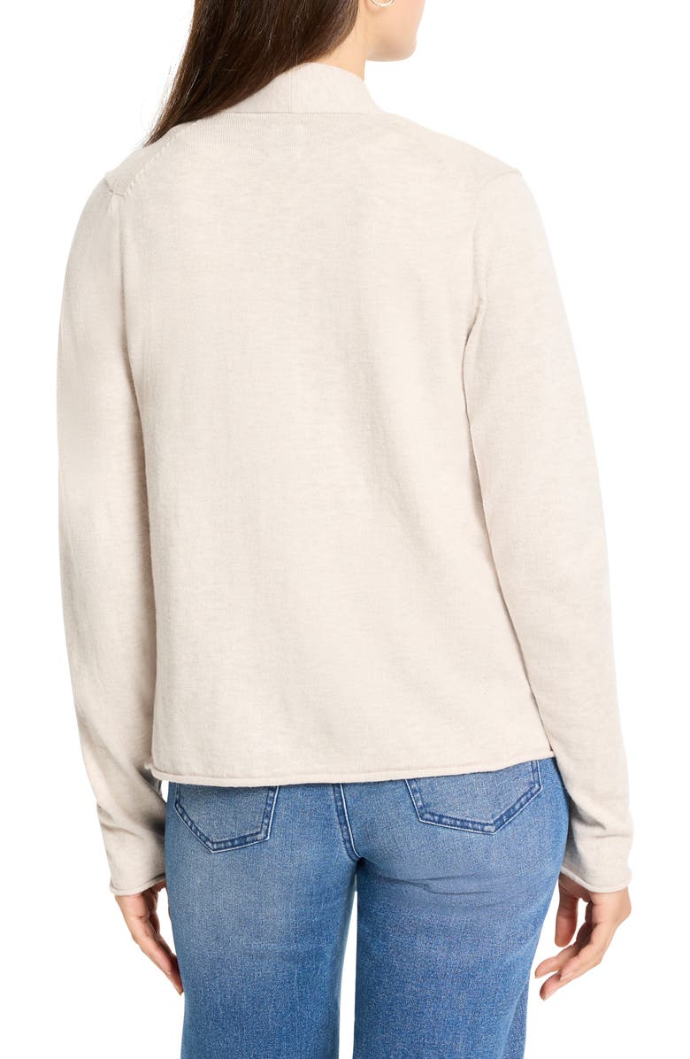 NIC+ZOE Hooked Up Cardigan, Alternate, color, Sugar Cookie