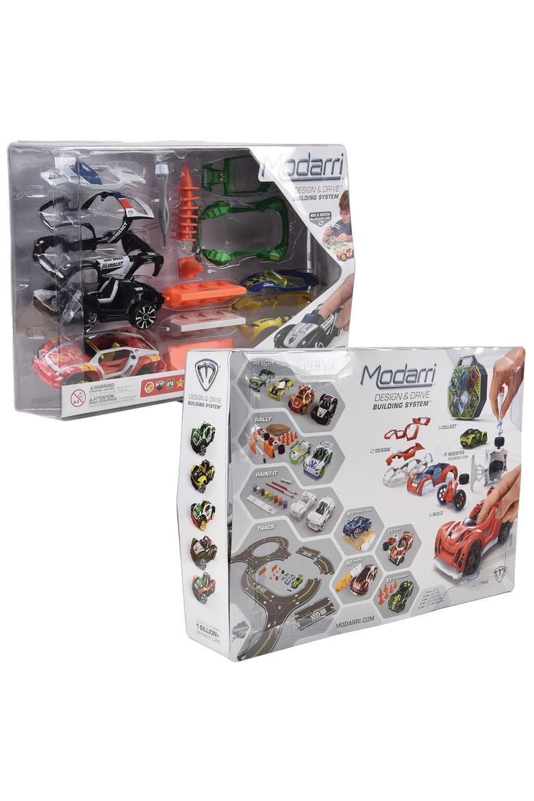 Deluxe 2 Car Rescue Pack Diy Design & Build Toy Cars, Alternate, color, Multicolored