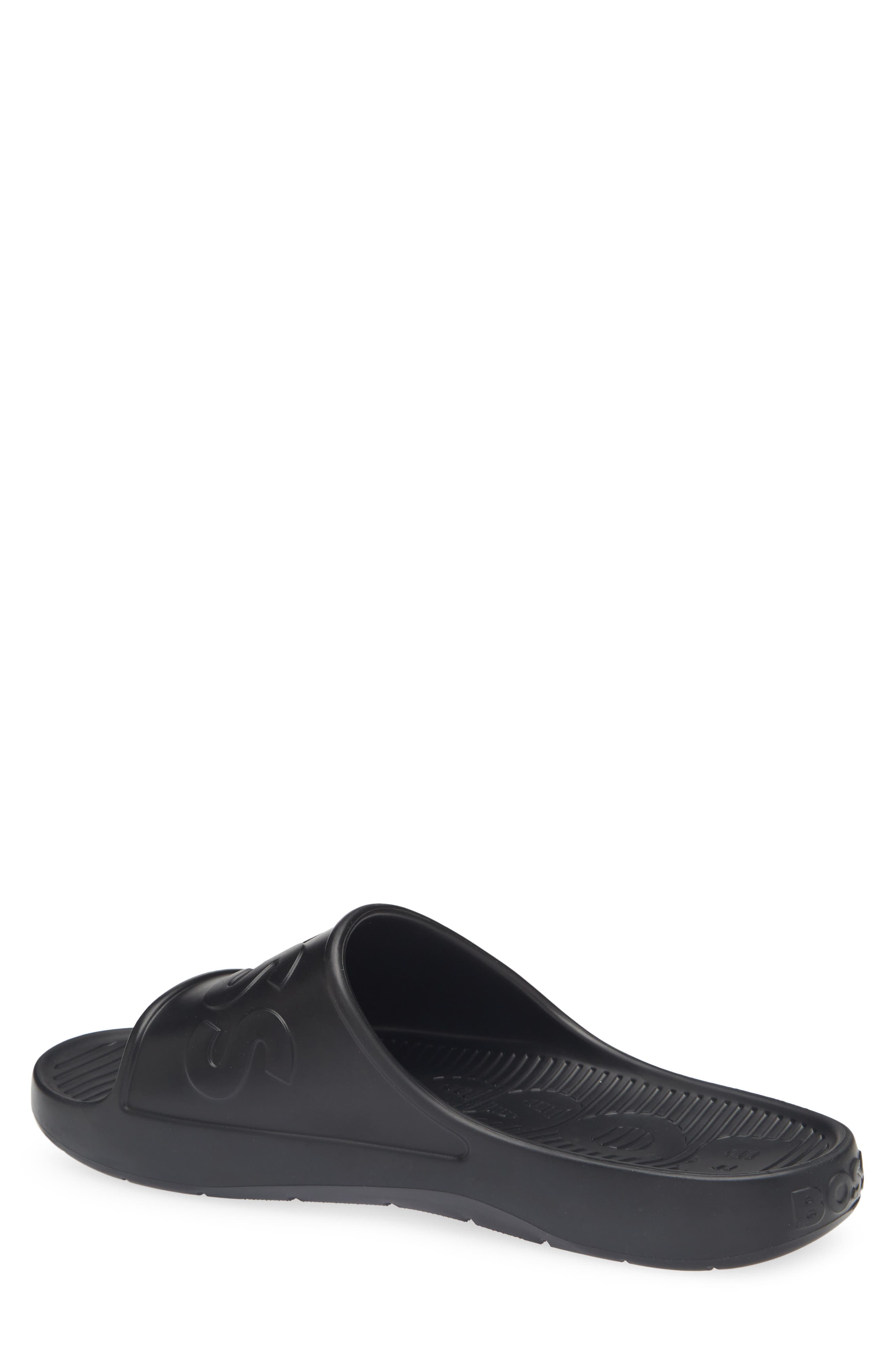 BOSS Darian Slide Sandal, Alternate, color, Black