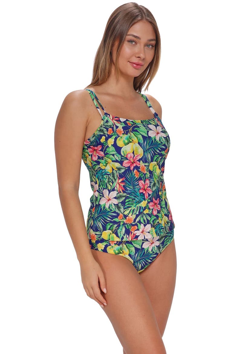 Taylor Tankini Swimsuit Top - DD Cup, Alternate, color, SEASIDE HARVEST