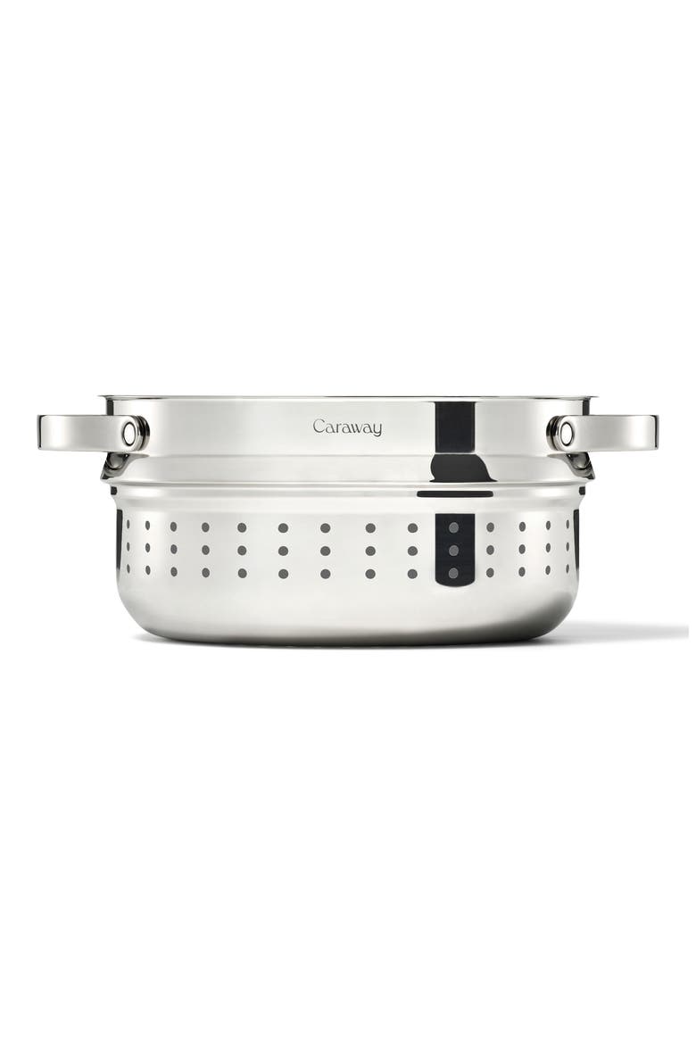 Large Stainless Steel Steamer, Alternate, color, STAINLESS STEEL
