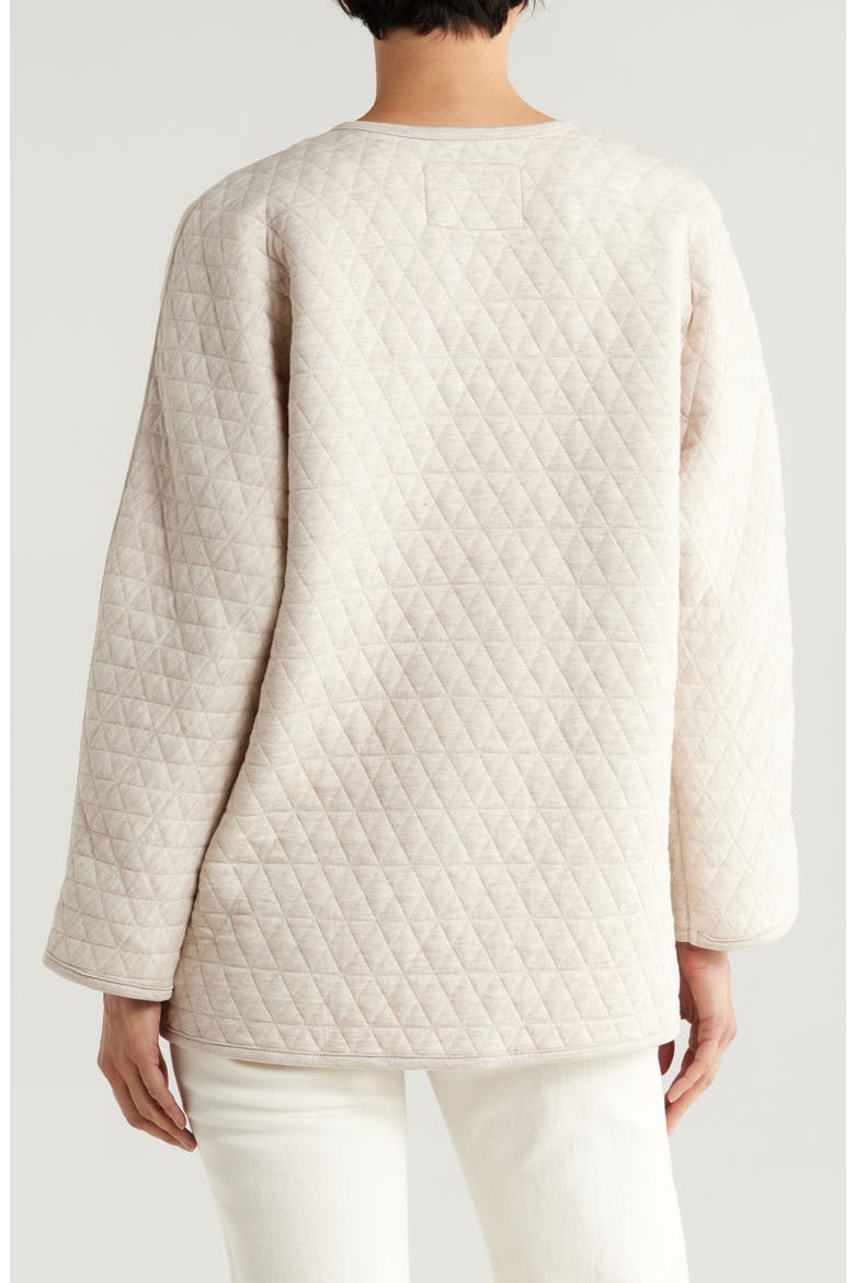 Corbet Quilted Jacket, Alternate, color, WARM OATMEAL