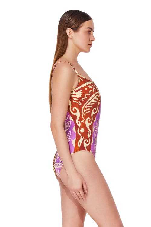 Gottex Ashanti Round Neck One Piece In Multi