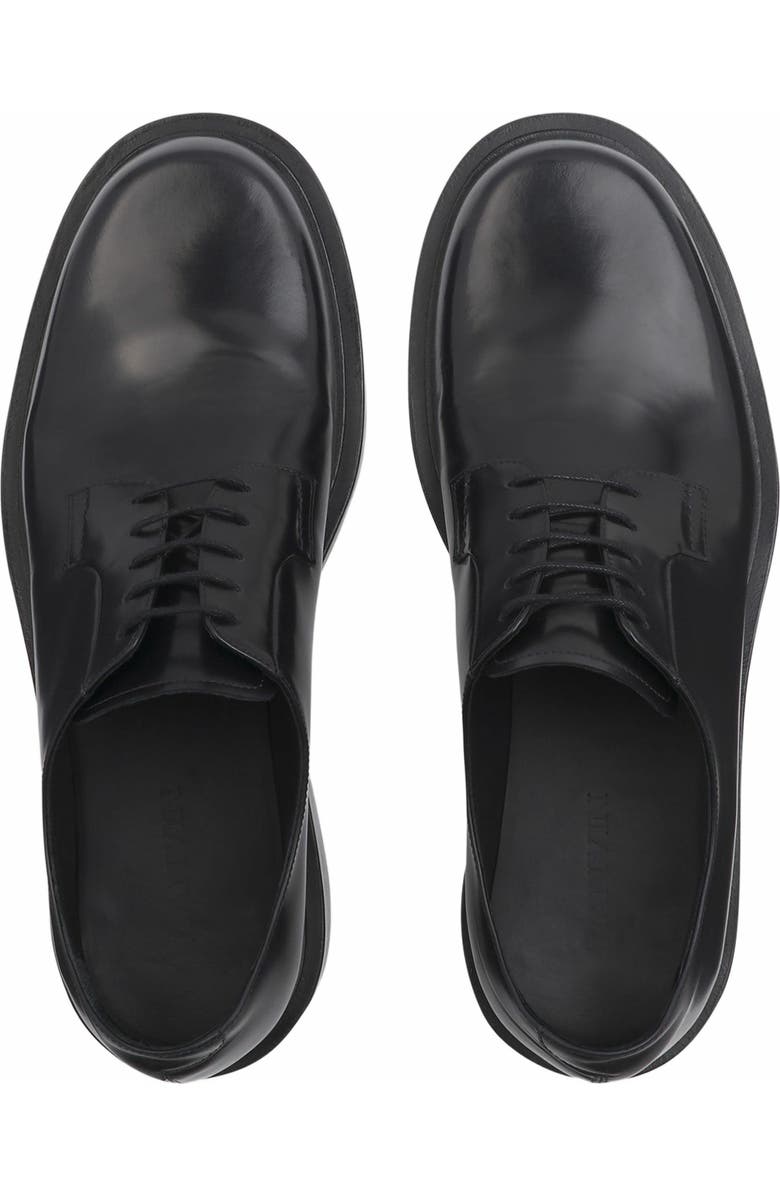 Lanvin Banjo Leather Richelieu, Alternate, color,