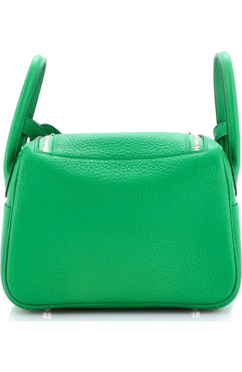 Pre-Owned Hermes Lindy Bag Clemence Mini, Alternate, color, Green