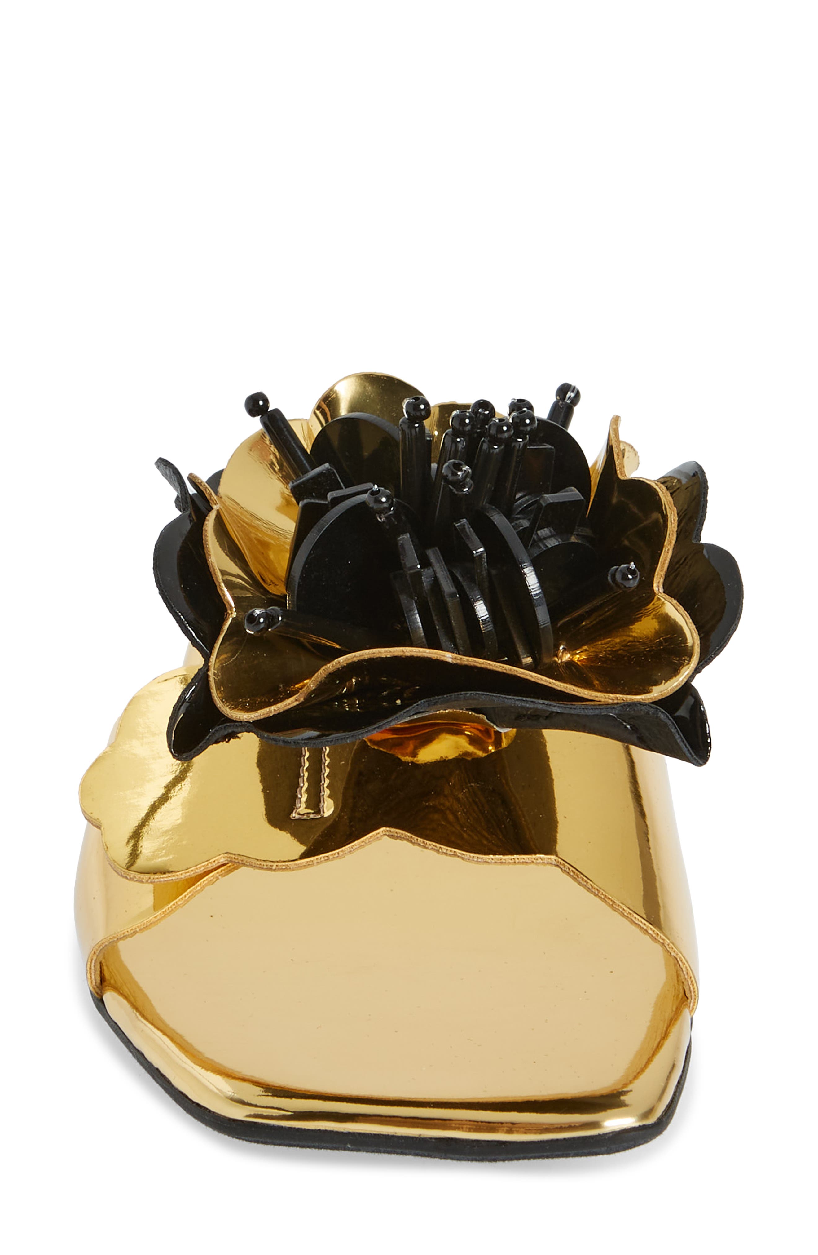 Bloomsday Sandal, Alternate, color, BLACK GOLD COMBO