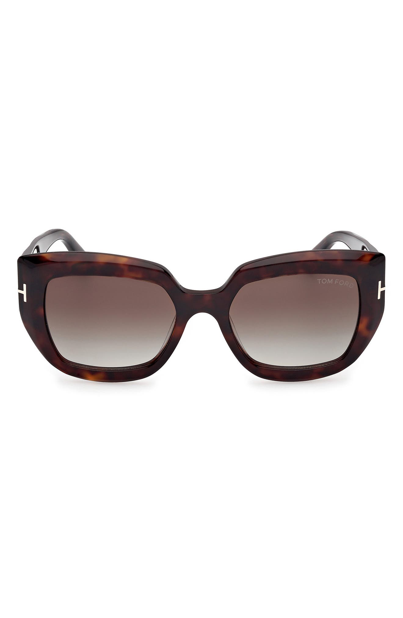 TOM FORD Saltzman 53mm Gradient Butterfly Sunglasses