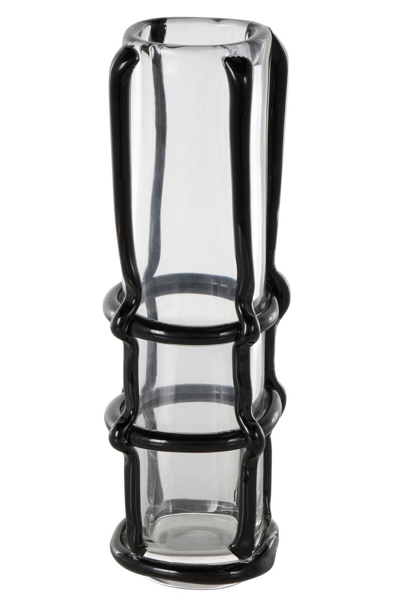 VIVIAN LUNE HOME Recycled Glass Vase, Main, color,