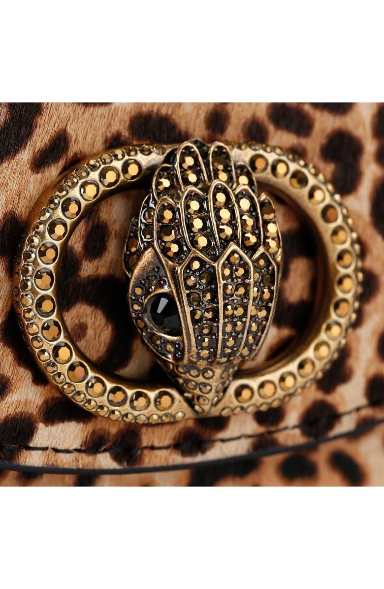 Kurt Geiger London Chelsea Genuine Calf Hair Saddle Bag, Alternate, color, Brown/Oth