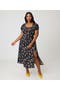 selected Black Floral Print