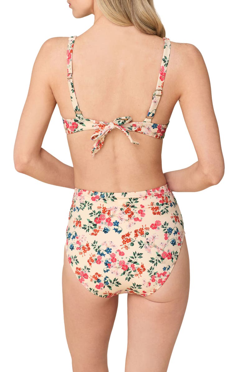 Andie Verda Underwire Bikini Top, Alternate, color, Riviera Floral
