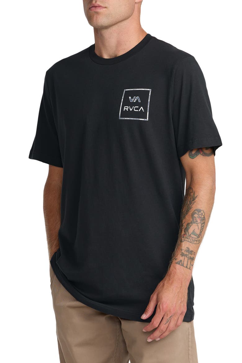 VA all the Way Cotton Graphic T-Shirt, Alternate, color, PIRATE BLACK