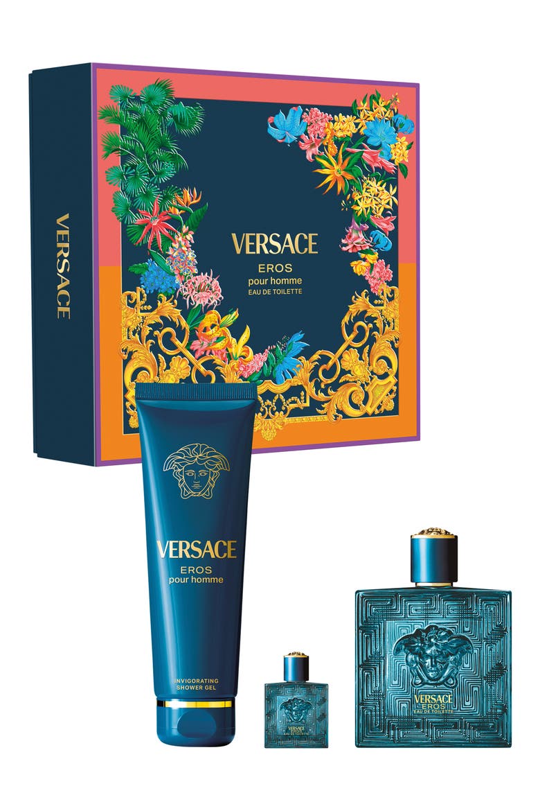 Eros Eau de Toilette 3-Piece Gift Set $178 Value, Main, color, NO COLOR
