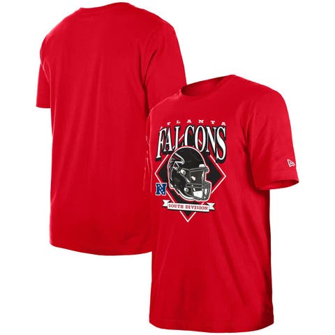 Men's New Era Red Atlanta Falcons Team Logo T-Shirt
