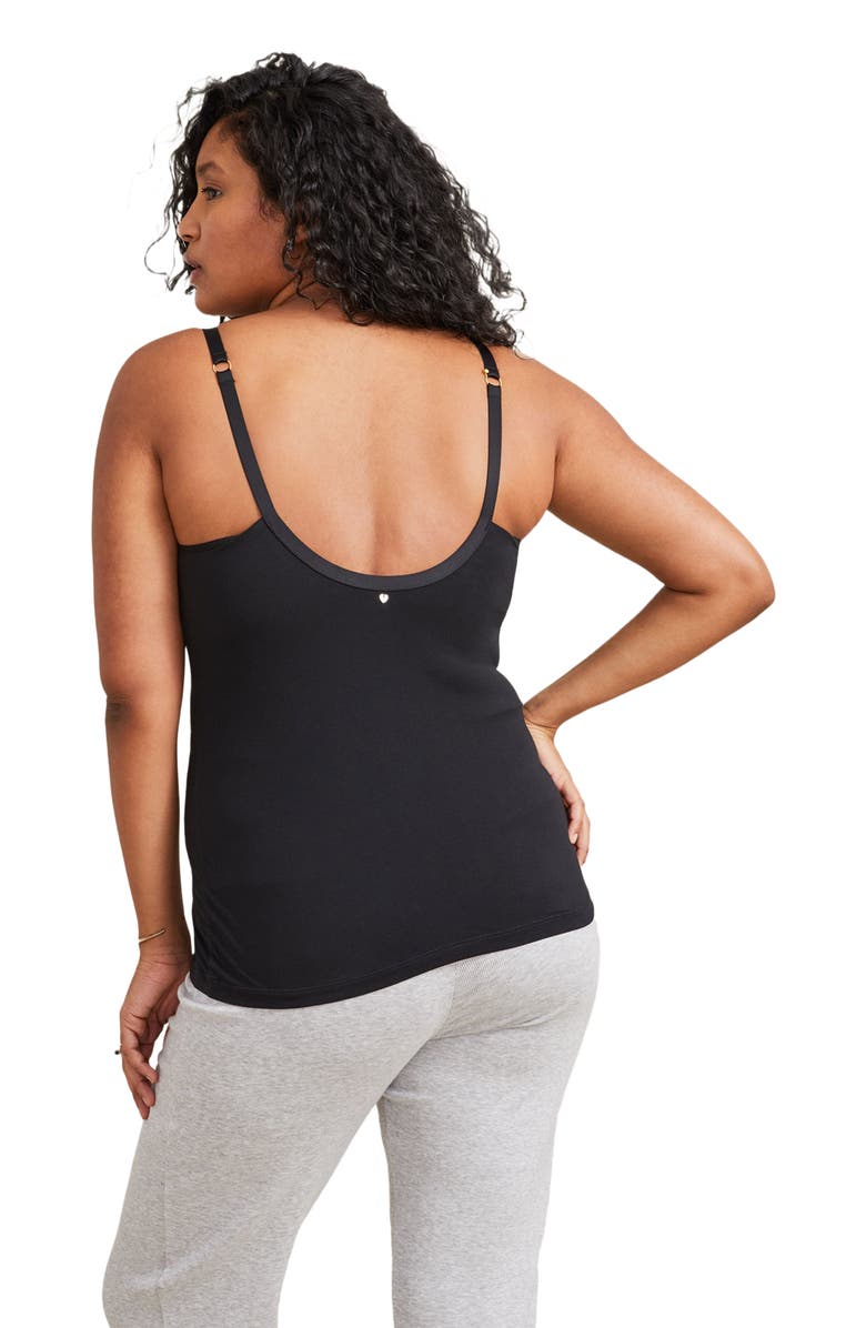 HATCH Collection The Nursing Tank, Alternate, color, Black