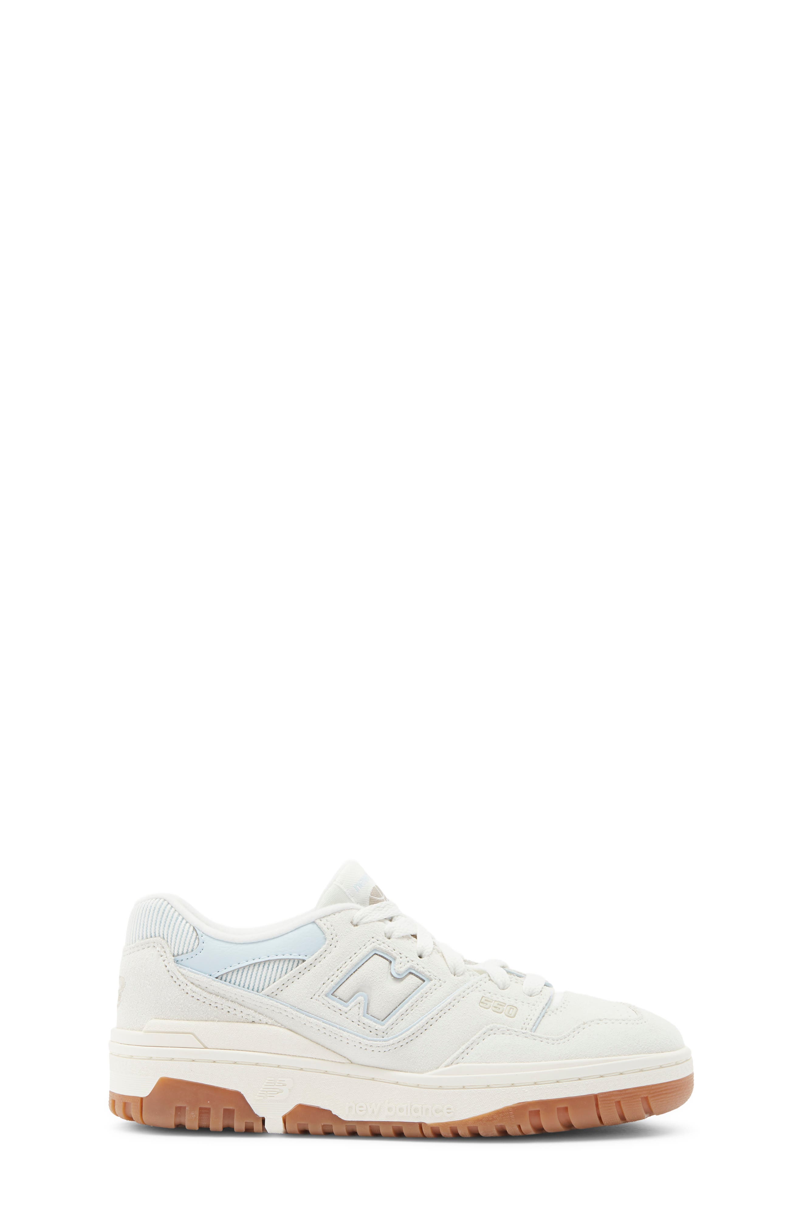 Kids' b550 Sneaker, Alternate, color, SEA SALT/ FROSTED GLASS