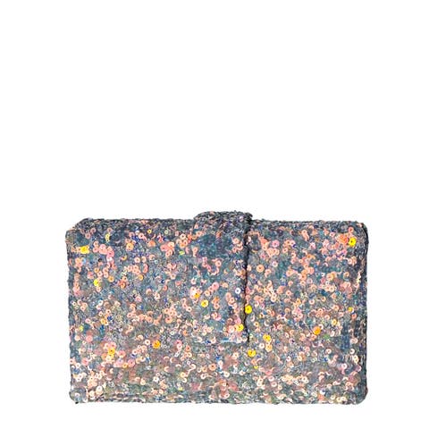 Classic Sequin Kitsch Clutch