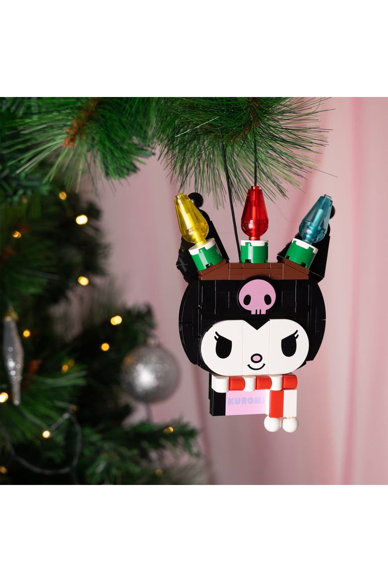 Hello Kitty Kuromi Decoration Building Set, Alternate, color, Pink