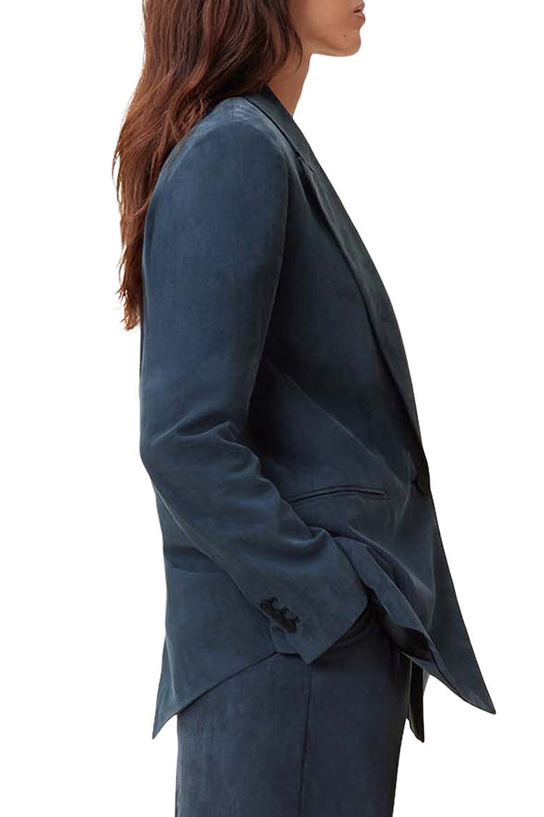 Averie Blazer, Alternate, color, BLUEBERRY BLUE