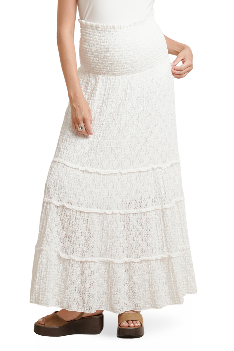 Florence Skirt, Main, color, White Lace