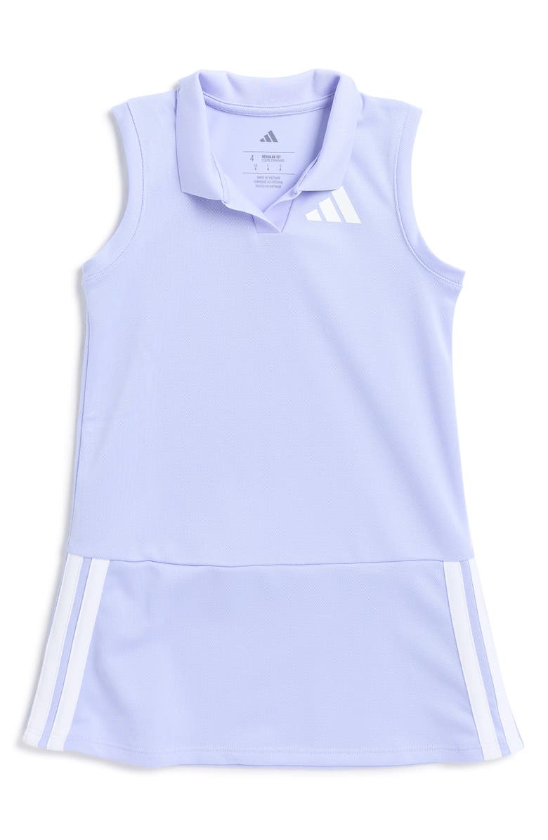adidas Kids' Pique Polo Tennis Dress, Main, color, 