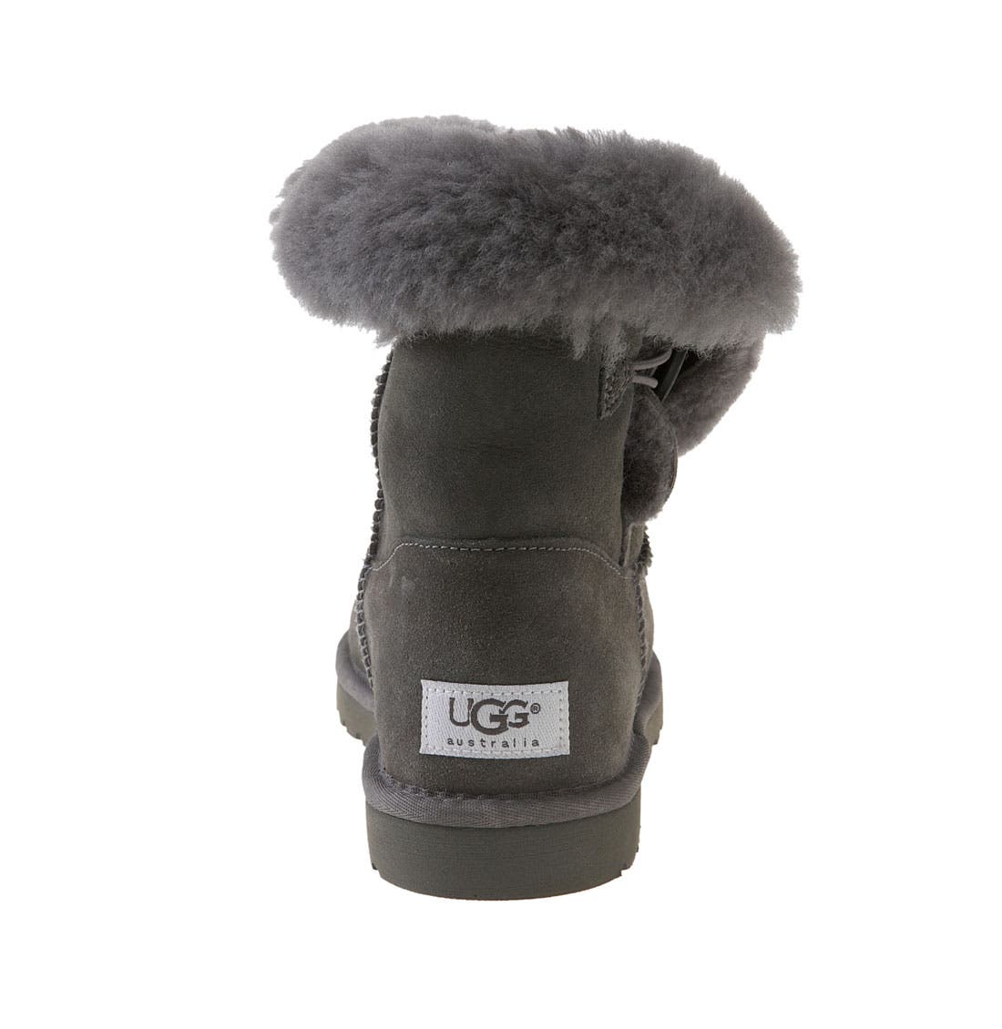 'Bailey Button' Boot, Alternate, color, GREY SUEDE