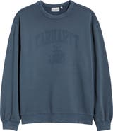Carhartt Work In Progress Faded Ponds Corps Graphic Sweatshirt