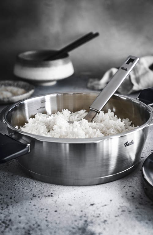 Fissler Vitaquick Premium Pressure Cooker Set And Glass Lid In Stainless Steel