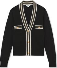 Reiss Danni Embroidered Cardigan