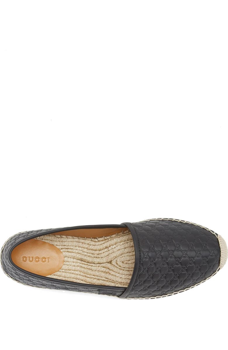 Gucci 'Pilar' Espadrille Flat, Alternate, color,