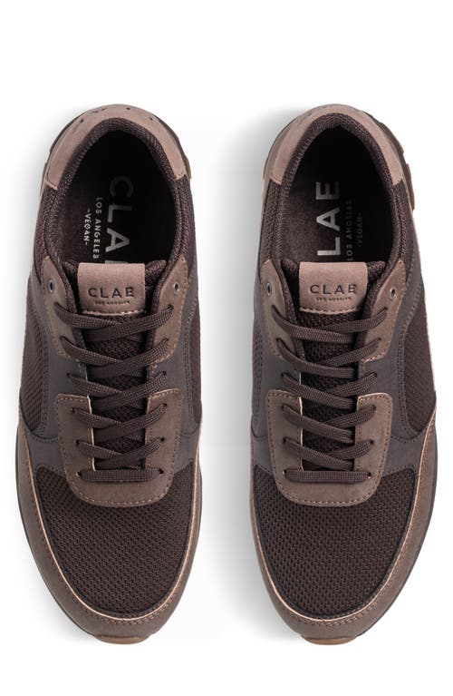 Clae Joshua Sneaker In Brown