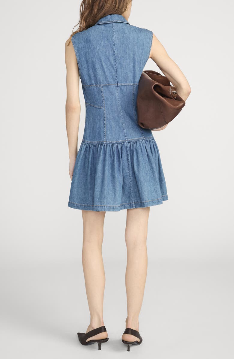 FRAME The Denim Day Sleeveless Minidress, Alternate, color, Deira