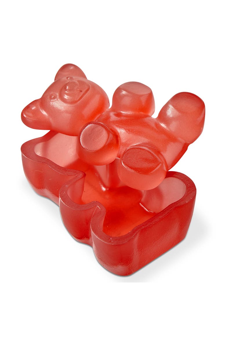 Gummy Bear Trinket Dish Raspberry Decorative Tray Red, Alternate, color, Red