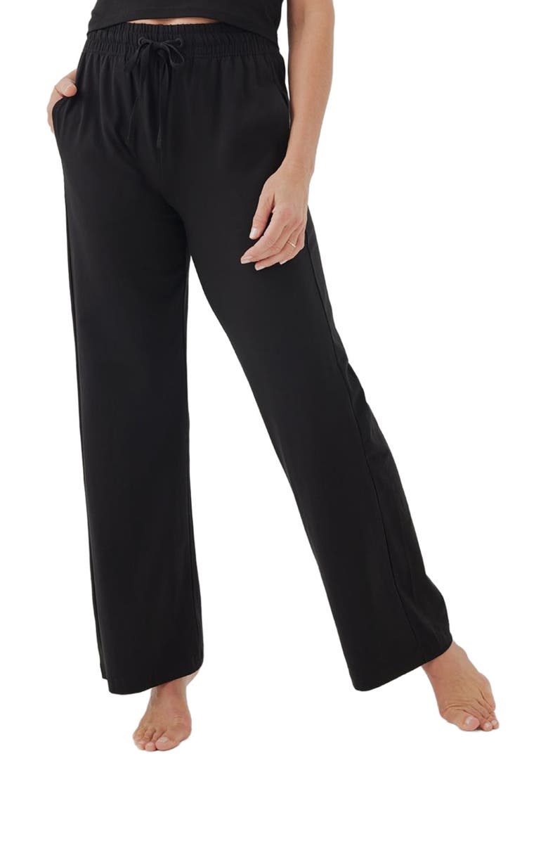 Pact Organic Cotton Cool Stretch Lounge Pant, Alternate, color, 