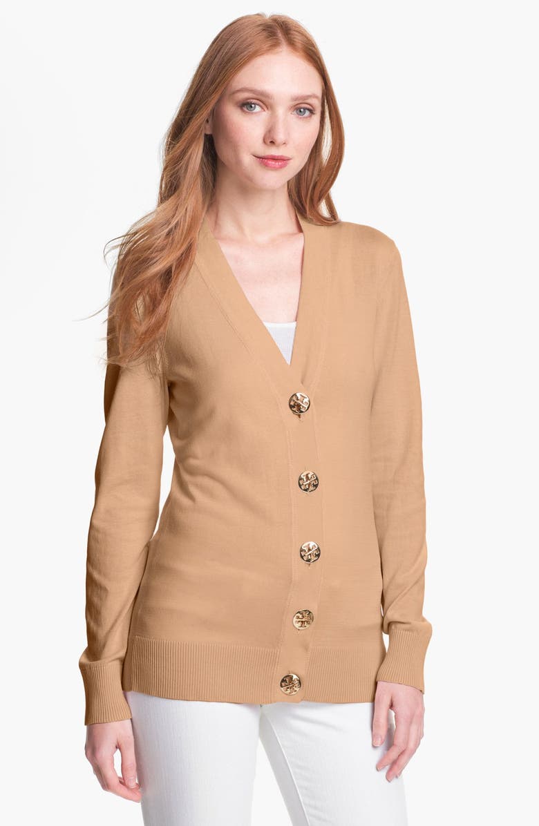 Tory Burch 'Simone' Cardigan, Main, color, 