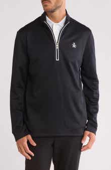 ORIGINAL PENGUIN GOLF Long Sleeve Half-Zip Fleece Pullover