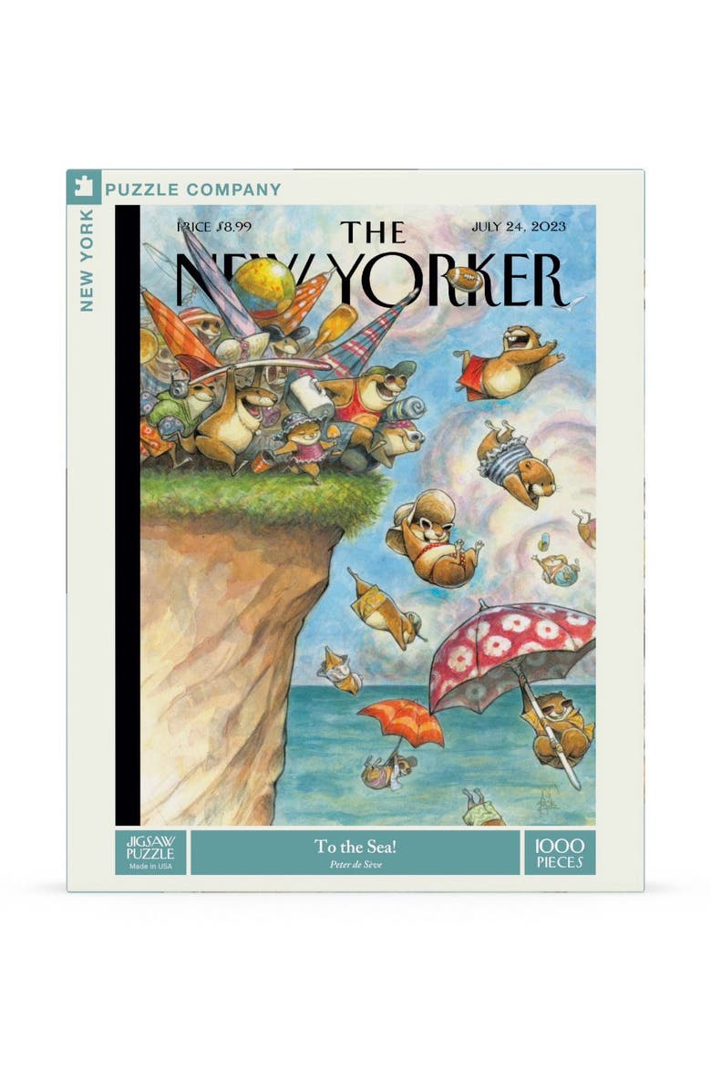 NEW YORK PUZZLE COMPANY To the Sea! 1000 Piece Puzzle, Main, color, NO COLOR