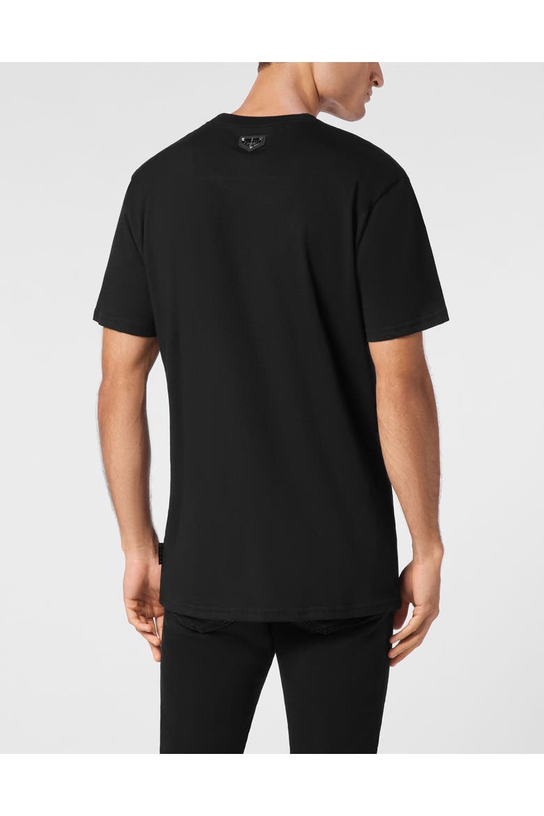T-Shirt Round Neck Ss Philipp Plein Tm Luxe Men, Alternate, color, black