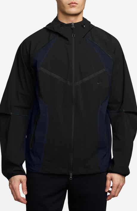 Nike Tech Dri-FIT Woven Oversize Hooded Stretch Nylon Zip Jacket