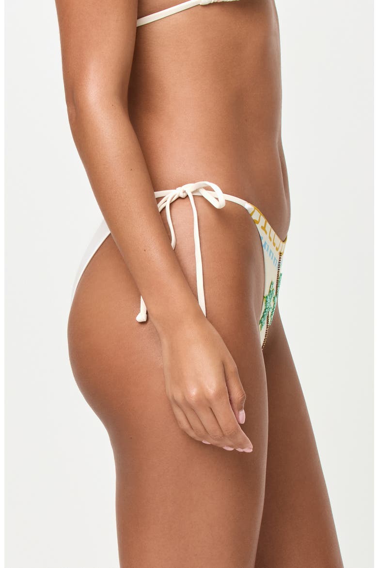 Lennox Classic String Bikini Bottoms, Alternate, color, WISH YOU WERE HERE