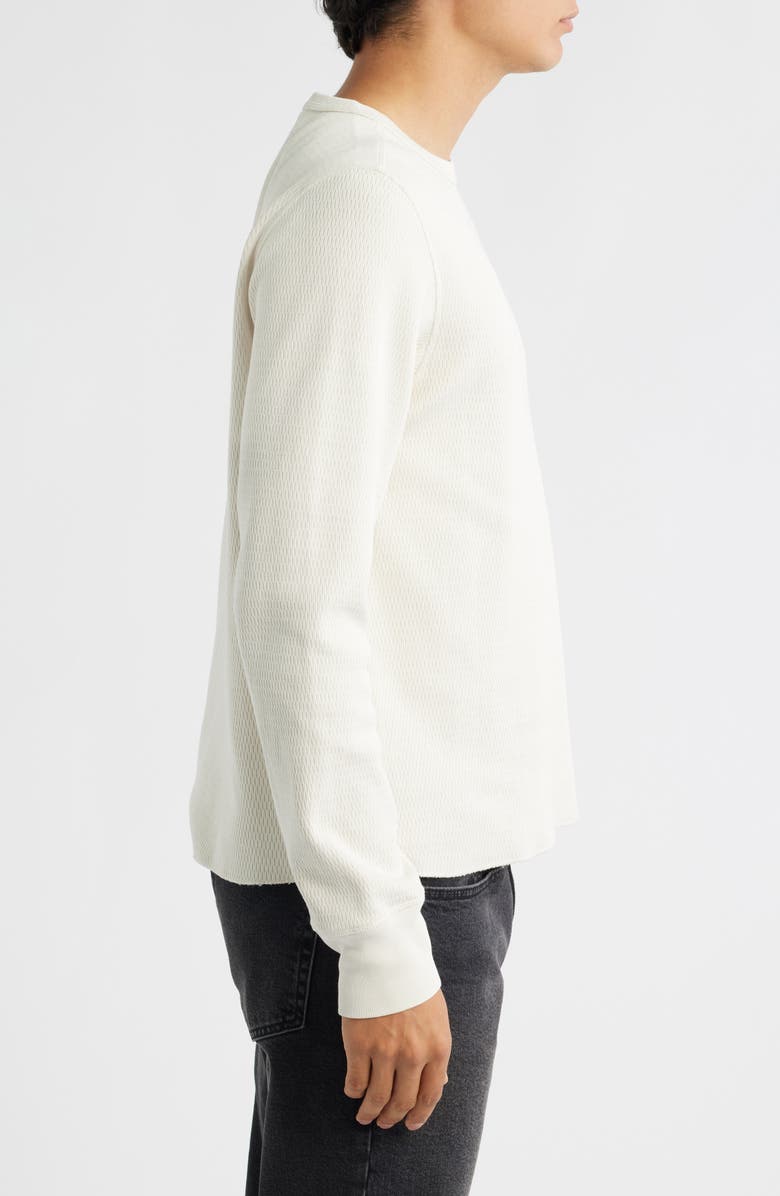 MERZ B SCHWANEN Organic Cotton Thermal T-Shirt, Alternate, color, Nature