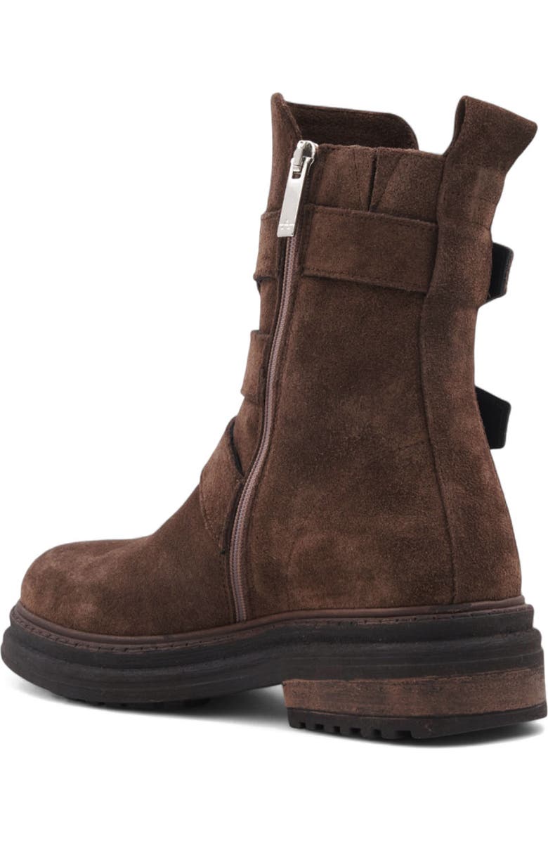 Aquatalia Follina Weatherproof Bootie, Alternate, color, Taupe Suede