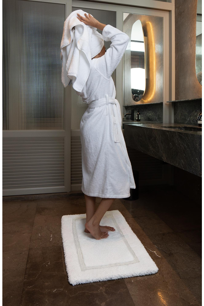 Ultraplush Skid-Resistant Bath Mat, Alternate, color, White